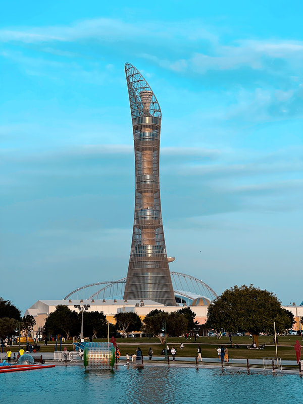 The The Torch, aspire park - Doha, Qatar.